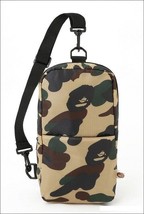 BAPE A BATHING APE / Camouflage Camo Body Bag Novelty Accessory 16 x 29 ... - $52.22