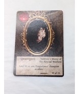 Takhisis&#39;s Mirror Of The Abyssal Warlord Spellfire Ultra Rare Card - $26.88 CAD