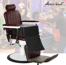 Children&#39;S Leather Cushion Large Barber Salon Booster Seat, Spa, By Arti... - £33.13 GBP