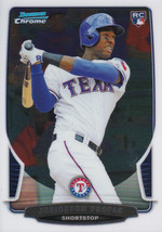 2013 Bowman Chrome Draft Picks &amp; Prospects Jurickson Profar #26 ROOKIE RC - $1.97