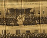 1925 Georgetown University Graduating Class Gravure Photo &amp; Commencement... - £58.02 GBP