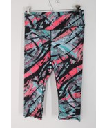 NWT Fabletics S Multi Salar Stretch Pull On Crop Capri Leggings - $26.60