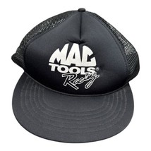MAC Tools Racing Snapback Trucker Hat Mesh Cap VIntage Sportsman Black W... - $14.96