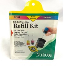Nu-kote Ink Jet Cartridge Refill Kit RF184 For Hewlett Packard Tricolor ... - $376.73 MXN