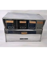 Vintage Krestline Bread Box Chrome Sugar Tea Flour Coffee Speco MCM USA ... - $94.00