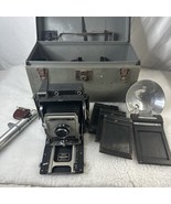 Graflex Crown Graphic Special 4x5 Camara w/Xenar 135mm f4.7, TVF, TRF #215 - $960.34 CAD