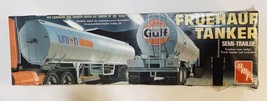 AMT T531 Gulf &amp; Union 76 Fruehauf Tanker Semi Trailer Kit NEW SEALED 1970’s - £59.72 GBP