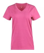 Blue Mountain YKL-9072 Women&#39;s Short-Sleeve V-Neck T-Shirt Large Cactus ... - $29.47 CAD
