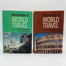 Encyclopedia Of World Travel Volumes 1 &amp; 2 Set Hardcover 1961 Doubleday - £14.14 GBP
