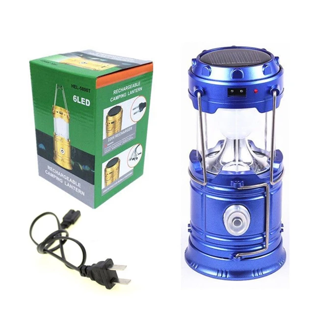Portable Solar Charger Camping Lantern Lamp LED Outdoor Lighting Folding Camp Te - £139.07 GBP