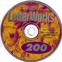 LetterWorks 200 (PC-CD, 1995) for Windows - NEW CD in SLEEVE - £3.18 GBP