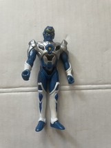 Super Human Samurai Vtg Action Figure Cyber Squad Ultraman 1994 Playmates Blue - £9.99 GBP