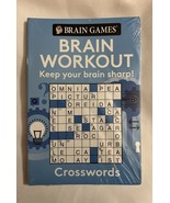 Brain Games Brain Workout Crosswords Set of (5) Books - £7.81 GBP