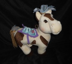 CABBAGE PATCH KIDS 2005 PONY HORSE CREAM SPOTTED BUTTERFLY STUFFED ANIMA... - $23.75