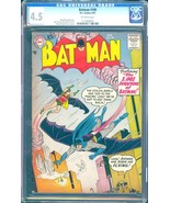 Batman #109 (1957) CGC 4.5 -- Flying Batman and Robin cover by Sheldon M... - $227.78