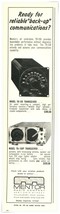 Print Ad Mentor Radio Co. Avionics Willoughby Ohio 1967 1/3-Page Adverti... - $182.07 MXN