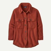 Patagonia Retro Pile Shacket Burnished Red Fleece 22785-BURR Women’s Siz... - $99.99