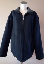 Weatherproof Men&#39;s Black WPL 11590 Wool Blend Full Zip Winter Coat Size ... - $12.86