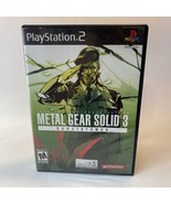 Metal Gear Solid 3: Subsistence (2005, Sony PlayStation 2 PS2) TESTED CIB - £31.28 GBP