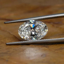 2.02 Ct OVAL Cut IGI Certified Lab Grown CVD Diamond H Color VS2 Clarity... - $460.00