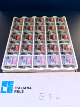 1X E52-24DC-S E52 RELE ITALIANA Miniature PCB Relay 24V DC 5A 2-Pole Cha... - $7.85