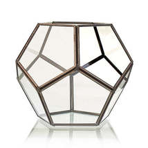 Glass Terrarium - Large Octagon - £20.77 GBP