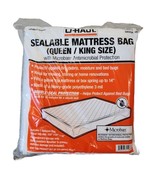 U-Haul Sealable Mattress Bag w/ Microban Queen or King Fit Size 14&quot; Thick - £11.43 GBP