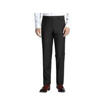 Men Renoir Flat Front Suit Separate Pants Slim Fit Slacks 201-1 Black image 5