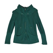 American Eagle Outfitters Women&#39;s M Full Zipper Knit Cardigan Sweater Jacket AEO - £19.78 GBP