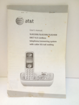 AT&amp;T Cordless Home Phone Manual SL82208/Sl85308/SL82408 Dect 6.0 Landlin... - £7.26 GBP