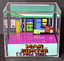 Man Hunter New York - 3D Cube Handmade Diorama - Video Games - Shadowbox - £54.40 GBP