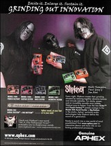 Slipknot Mick Thomson Paul Gray Jim Root Apex guitar effects pedal ad print - £2.99 GBP