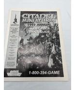 Citadel Miniatures 1997 Annual Mail Order Price Guide - $600.05 MXN
