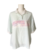 Vintage 1988 Esleep Night Shirt Size L Crew Short Sleeve Graphic 80s Retro - $54.01 CAD
