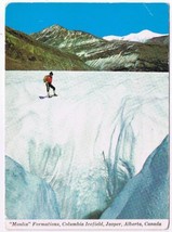 Alberta Postcard Jasper Moulin Formations Columbia Icefield - £1.55 GBP