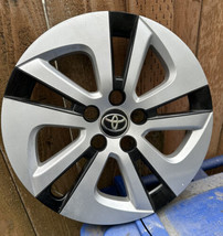 Oem 2016-2018 Toyota Prius 15” Hubcap WHEEL-COVER Free Shipping - £52.63 GBP