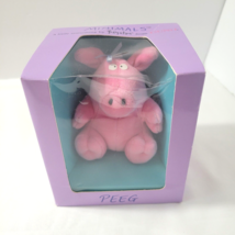 Minimals Sandra Boynton Gund Plush Peeg Pink Pig in Orig Box A Sensitive... - $32.46