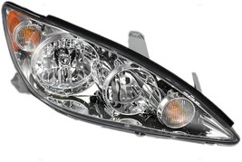 Headlight For 2005-2006 Toyota Camry USA Right Side Chrome Housing Clear Lens - $124.29