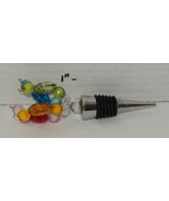 Colorful beads shaped as a flower bouquet Wine bottle Stopper - €8,61 EUR
