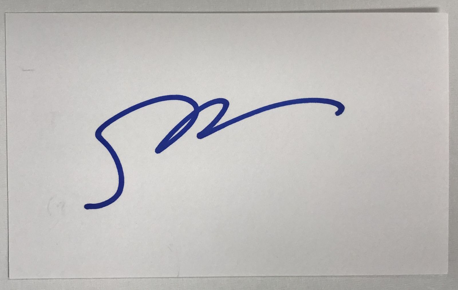 Primary image for Sting Signed Autographed 3x5 Index Card - HOLO COA