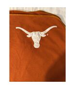 Texas Longhorns Fleece Throw Blanket Burnt Orange Embroidered Logo 48x56 - $27.70 CAD