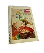 146 ADVENTURES IN PROTEN BEEF COOKERY 1969 Spiral Bound Vintage Cookbook - $9.46