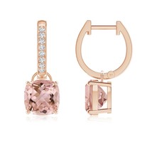 Authenticity Guarantee

ANGARA 2.53 Ct Cushion Morganite Drop Earrings with D... - £1,374.24 GBP