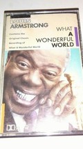 Louis Armstrong - What a Wonderful World Dolby Ristampa Jazz Cassetta Mc... - £19.48 GBP