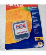 Sandisk Smart Media Memory Card 128mb SDSM-128-770 San Disk disc Smart M... - $100.12 CAD