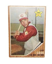 Topps 1962 Cincinnati Reds Rookie Cliff Cook #41 Baseball Trading Card - $2.96