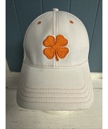 Black Clover MGM Grand Las Vegas Fitted baseball cap white Orange hat Fl... - $18.61