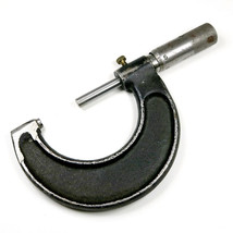 Vintage 1–2&quot; Outside Micrometer – Screw Gauge Measurement Tool, Unmarked - $24.70