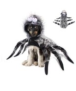 Dog Spider Costume Halloween Spider Cloak Coat Pet Dress Up Clothes - £16.55 GBP+