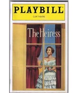 Playbill The Heiress Cort Theatre 1995 + Ticket Patricia Conolly - $9.89